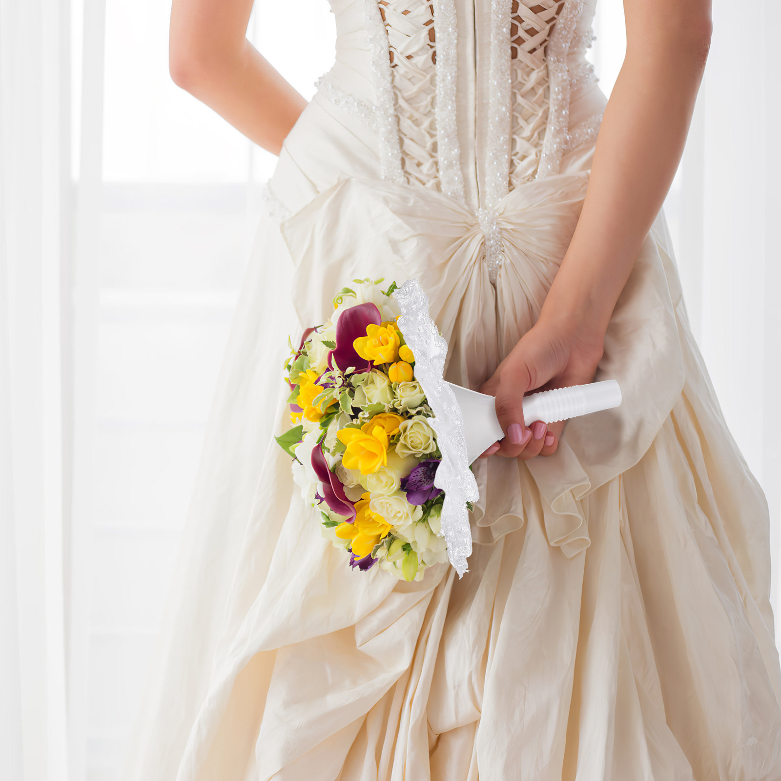 Bouquet Holder Foam - 1 Juego de Soporte para Ramo