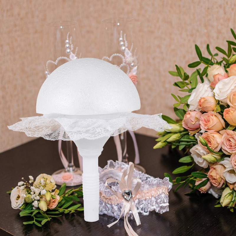 Soporte para Flores Artificial - Bouquet Holder Foam reseña y precio