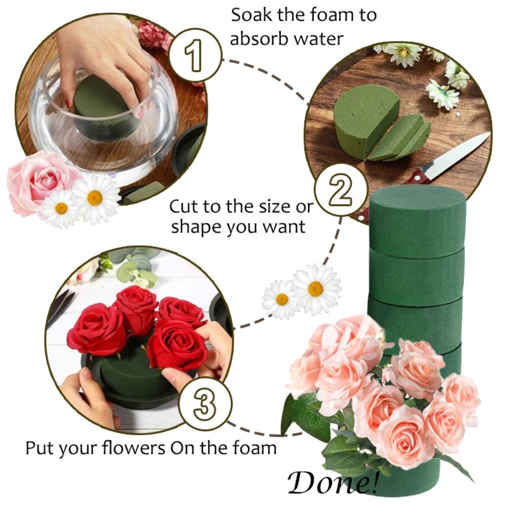 Espuma Floral para Arreglos Fl - Bouquet Holder Foam reseña y precio